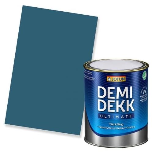 Jotun Demidekk Ultimate Täck Färg 393 Träfärg Ljusblå 1 liter