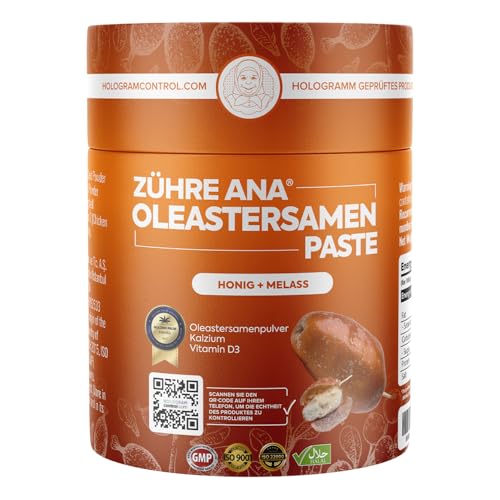 Zühre Ana Pasta de semillas de oleáster - miel y melaza 240 g