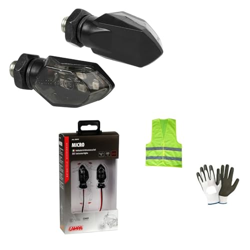 DESCRIZIONE DEL PRODOTTO: -OMAGGI COME IN FOTO!! -1 COPPIA DI FRECCE = 2 PEZZI -Micro, indicatori di direzione a led -12VOLT LED -Omologazione E. -Lente fumè, luce arancio -Cavi con connettori rapidi -Alta resistenza alle vibrazioni -Dimensione: 35x18 mm -colore nero