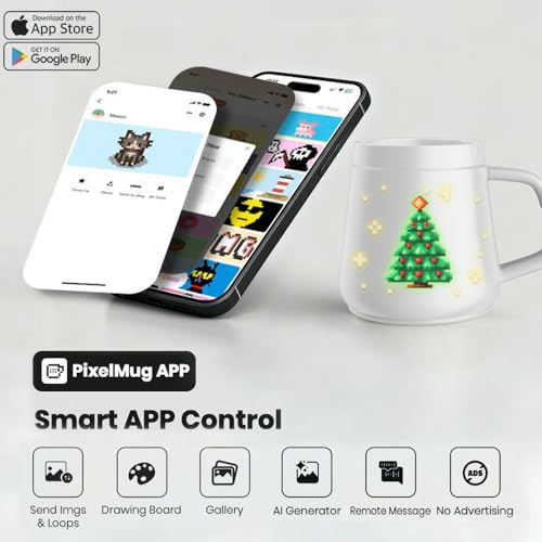 PixelMug P1 Taza Inteligente con Pantalla Pixel miniatura 2