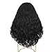 Quantum Love Yaki Curly Headband Wigs for Black Women Kinky Straight Black Headband Curly Ends 26inch Synthetic Wear and Go Glueless Half Wig with Headbands Attached