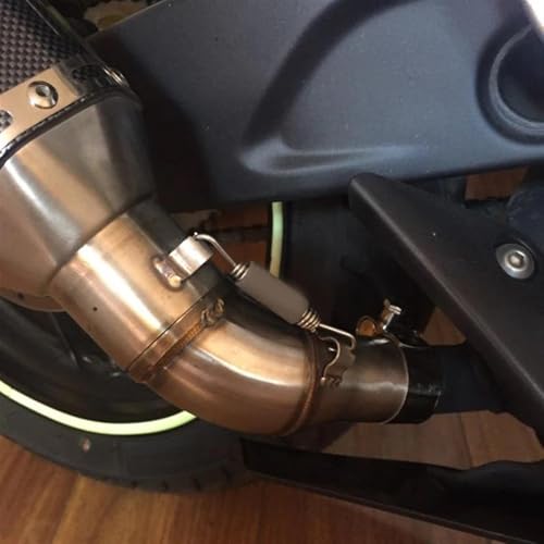 Tube connexion intermédiaire échappement inox modifié pour moto Yamaha R25 2014-2022 - 4