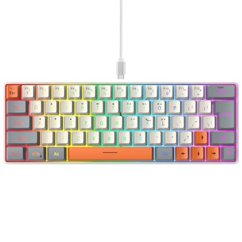 JjJL[{[hLEDz[ItBX̃R[htQ[L[{[h63 Keys Office Keyboard For PC GamersfXNgbv