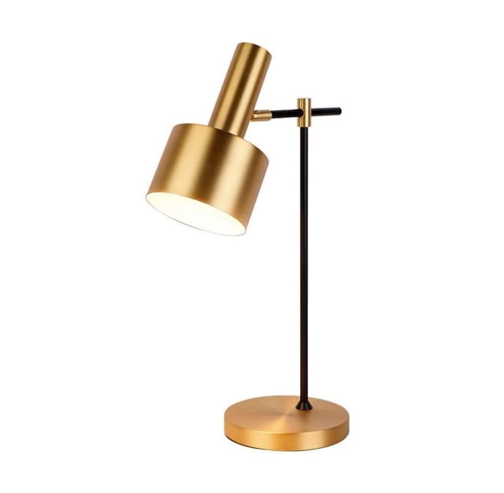 Lampa Stołowa Lampka Nocna E27 Lampka Nocna Z Kutego Żelaza Abażur Regulowany Oświetlenie Do Sypialni Sprzęt Szafka Nocna Lampa Biurkowa Sypialnia Salon Lampa Biurkowa