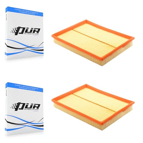 PUR Engine Air Filter (2 Pack) Replacement For 2008-2009 Saturn Astra K57-100156 by PUR - Used condition - CA$32.52