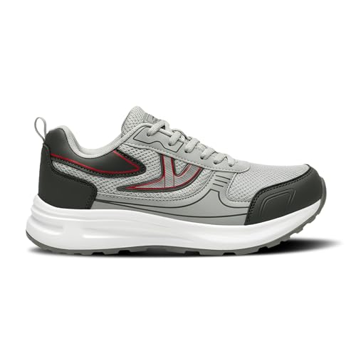 Image of BRUTON Men's Running Shoes | Lightweight & Stylish Sports Shoes for Men | Comfortable Walking Jogging Gym Shoes | Breathable Lace-Up Training Footwear