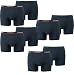 Produktbild HEAD Herren Boxershorts im 8er Pack ohne Eingriff 841001001 (Peacoat/Orange/Navy, L)