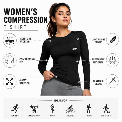 Image of WMX Compression Tshirt for Women