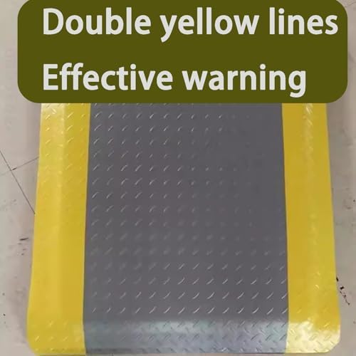 20MM Thick Anti-Fatigue Floor Mat, Non-Slip Comfort Mat for Workshops & Warehouses, Pressure Relief for Long Standing, 80x40cm/31.5x15.7in