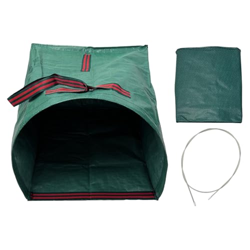 Holdes Bolsas De Jardín,Portabasura Robusto De Gran Tamaño Cesta Colector - Bolsas De Césped Plegables Y Reutilizables - Para La Construcción De La Casa La Cocina El Reciclaje Y Los Residuos De