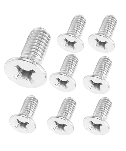 Xibao 8PCS Disco de freno Tornillo Accesorios Coche,Tornillos De Disco De Freno Automotriz,Accesorios De Automóviles,Compatible con Una Amplia Gama de Modelos,Reemplace #93600-06014-0H