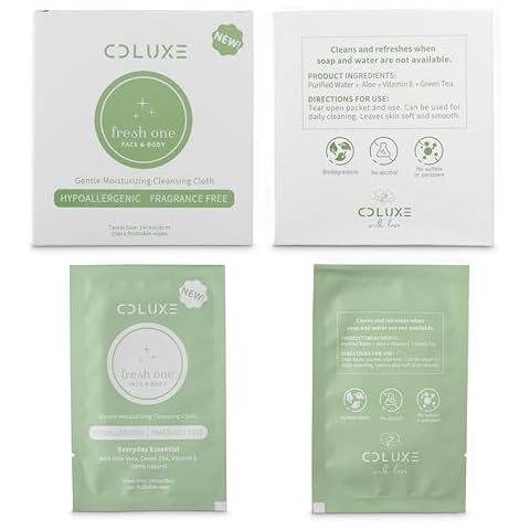 C D'Luxe Fresh One Cleansing Wipes Cover