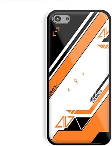 Asiimov Pattern gun counter strike for iPhone 5c Black case