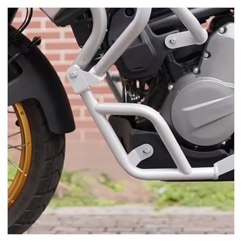 Protection CFMOTO 700MT Crash Bars en Argent contre la Casse Moteur