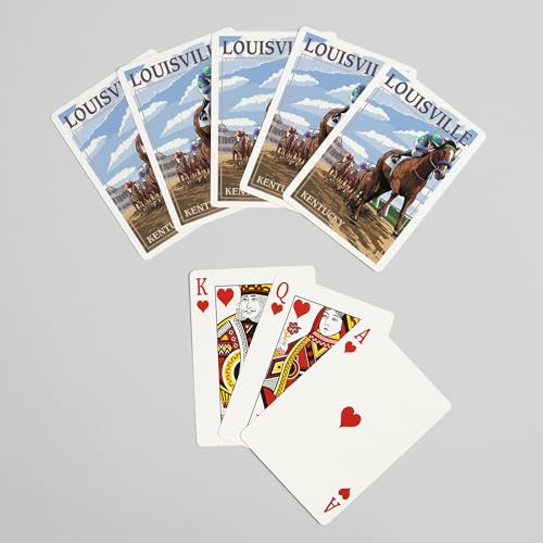 Baraja de Cartas Poker Louisville Horse Racing 52pz miniatura 7