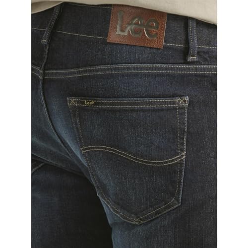 Lee Extreme Motion Slim Straight Jean Trip W28 L30 Brown3