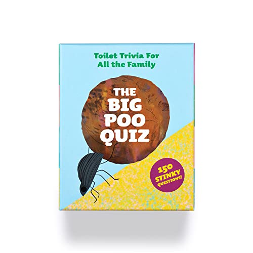 Laurence King Publishing The Big Poo Quiz: Toilet Trivia for All the Family, Yellow, Small - Image 2