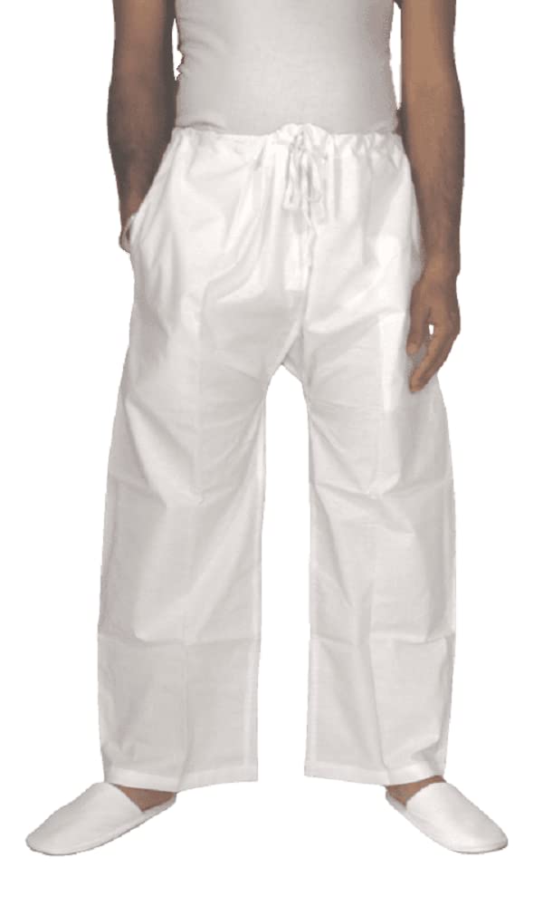 Wide Leg Cotton Pyjama With Pockets For Men