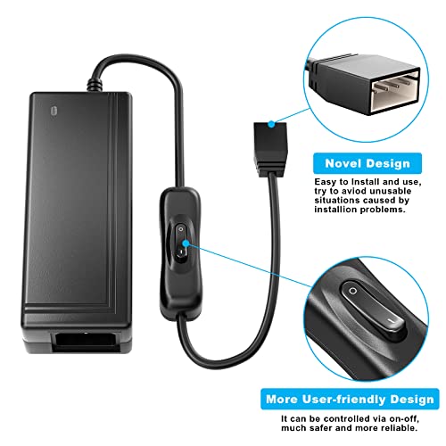 Agptek® Sata/Pata/Ide Drive To Usb 2.0 Adapter Converter Cable For Hard Drive Disk Hdd 2.5" 3.5", Compatible With Usb 1.1/2.0/3.0, With External Ac Power Adapter Included #TOP2