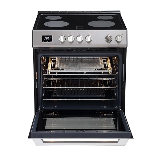 Rangaire RRE303TS Electric Range Oven With Timer And Airfry Infrared Stove Burners thumb #1