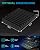 Knightsacoustic 24 Pack Sound Proof Foam Panels for Walls with Self Adhesive, 12x12x2 Acoustic Foam Panels, High Density Acoustic Panels Sound Absorbing, Fire Resistant Studio Sound Proofing Black