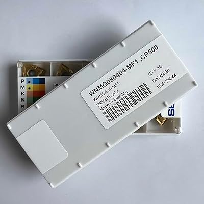 WNMG080404-MF1, CP500 Carbide Blades Pack of 10