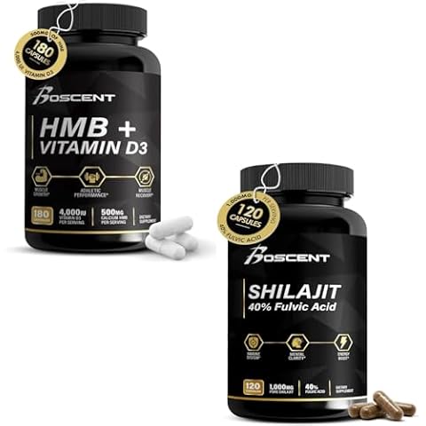 BOSCENT HMB & Shilajit Strength & Energy Pack Cover