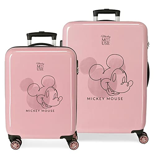 Disney Girls' Set up suitcases, Nude