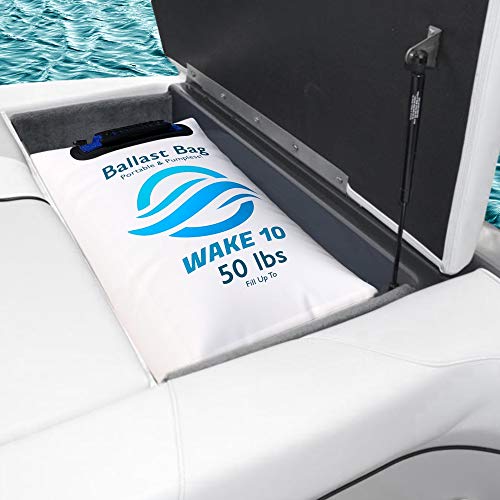 Wake 10 Boat Ballast Bag - Portable And Pumpless - 50 Lb. - Wakesurfing And Wakeboarding #TOP5