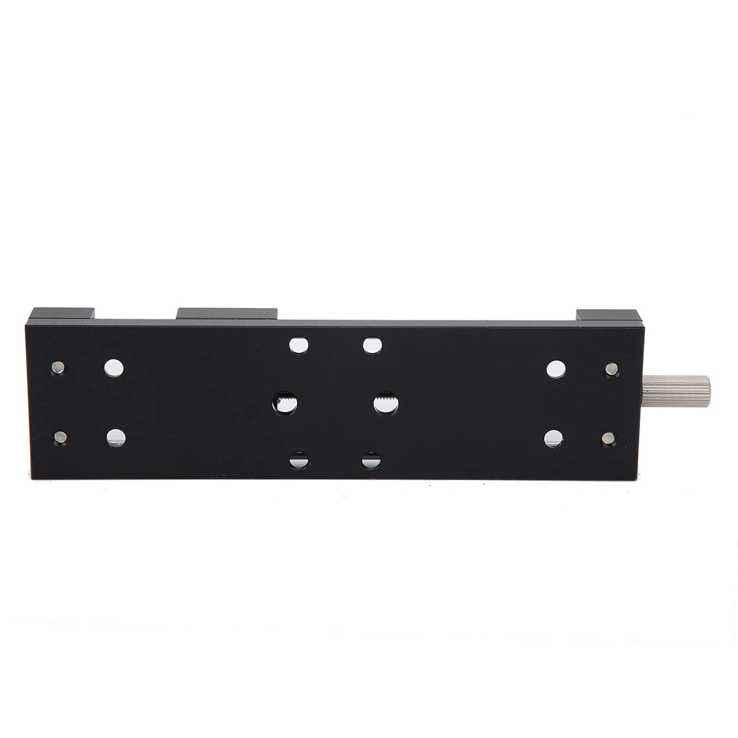 SP40A - DB95 Sliding Stage Platform | 95mm Stroke Linear Table with Dovetail Guide & Gear Handle | Aluminum Alloy Slide for Microscopes/Optical Equipment/Measuring Devices