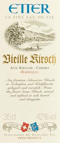 Etter Vieille Kirsch Alte Kirsche Barrique Edel-Fruchtbrand Schweiz (1 x 0.35 l)