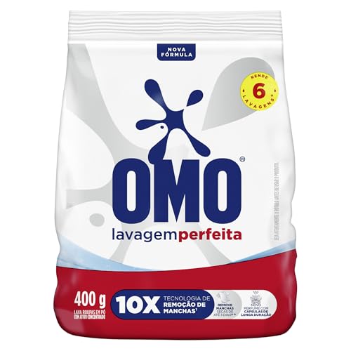 OMO Sabão Em Pó Lavagem Perfeita 400G Bag