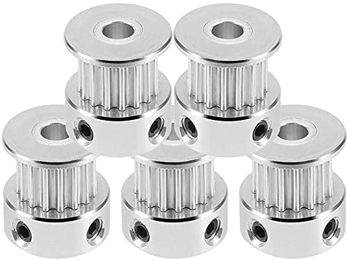 REES52 GT2 16 Teeth 5mm Bore Timing Pulley Aluminum Synchronous Wheel for 6mm Belt, Compatible with RepRap 3D Printer Prusa i3 (B091Y5138Z) Amazon Price History, Amazon Price Tracker