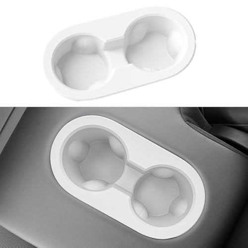 Portavasos trasero para coche Riloer compatible Tesla Model Y miniatura 6