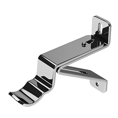 Swish Generic 35mm Metal Curtain Pole Passing Bracket, Chrome