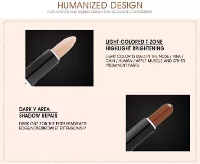 High-light Shadow Concealer Pen Waterproof And Sweatproof Long-lasting 2