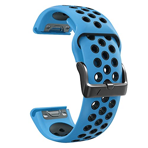 Bracelet silicone 22mm pour Garmin Fenix 7 et Epix