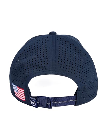 Image of Vineyard Vines Men's American Flag OTG Perforated Baseball Hat