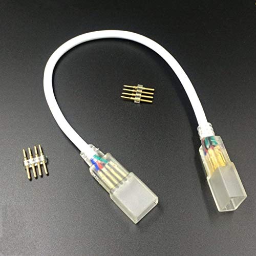 IEKOV Connector, Connection Cable only RGB High Voltage LED Light Strip