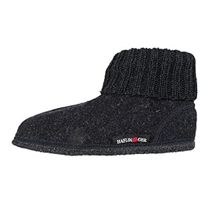 Haflinger Haflinger Unisex-Erwachsene Hüttenschuh Karl Hohe Hausschuhe