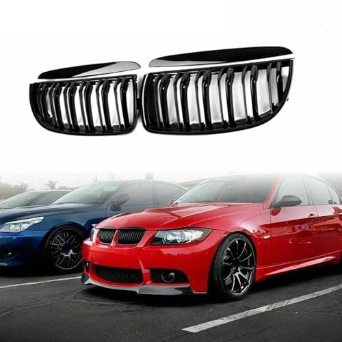 Calandre E90 E91 noir brillant pour remplacer une grille avant usée
