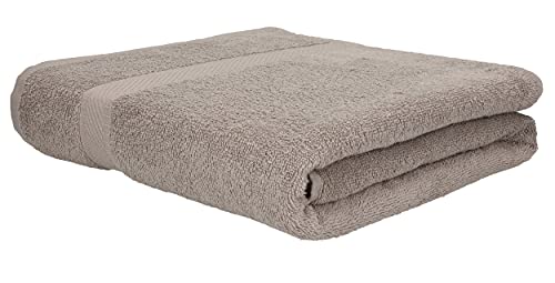 Betz Duschtuch Badetuch Duschtücher Set Palermo 100% Baumwolle Handtuch Strandlaken Größe 70 x 140 cm Farbe Stone