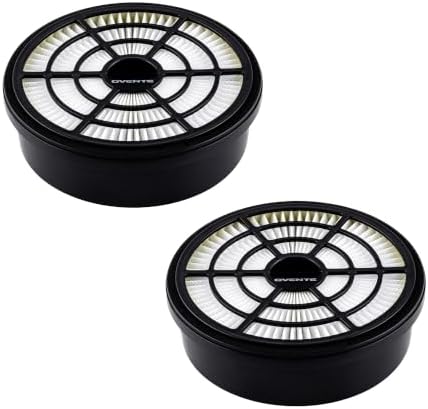 OVENTE Premium Filter Replacement for ST2620 Bagless Canister Vacuum Cleaner Series with 99.9% Ultra Dust & Particle Filtration, Compact Easy Installation and Storage, Pack of 2 ACPST26702