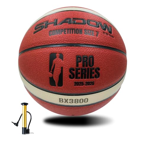 Shadow Pro Series 3800 Basketball, Size 7, Premium Competition Grade