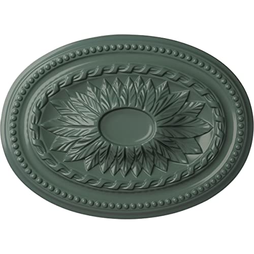 Ekena Millwork CM18SACBF Saverne Ceiling Medallion, Cloud Burst