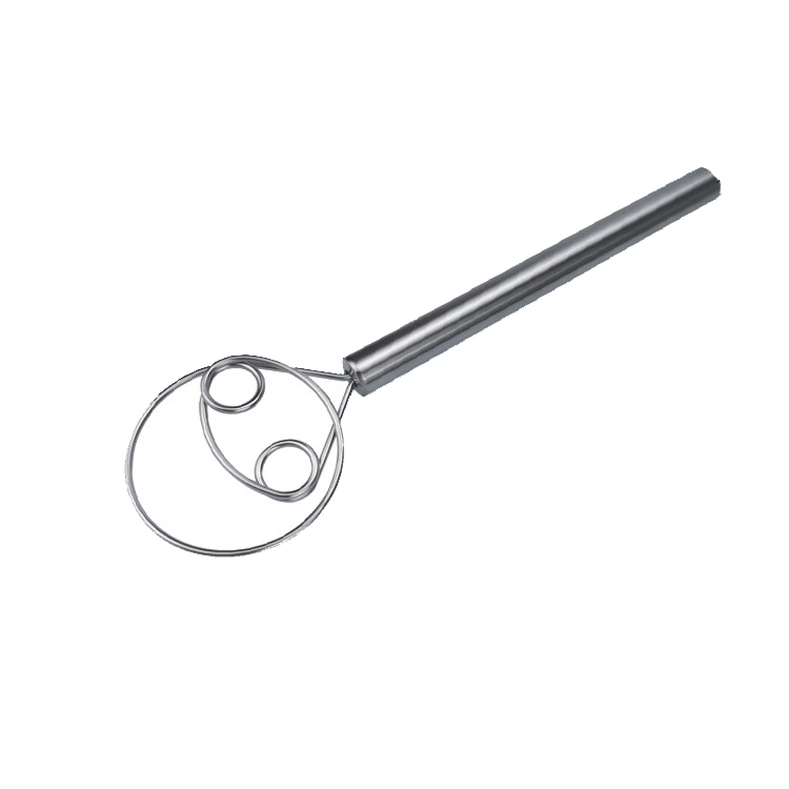 Batidor de cocina, pequeño, acero inoxidable, manual, semiautomático, for leche, giratorio