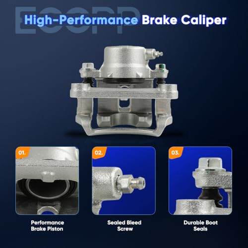 Image of ECCPP 19B1705 Front Left Disc Brake Caliper Assembly