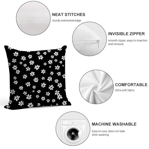 Housse de coussin 60x60 en velours lavable pour protéger et embellir votre canapé - 8