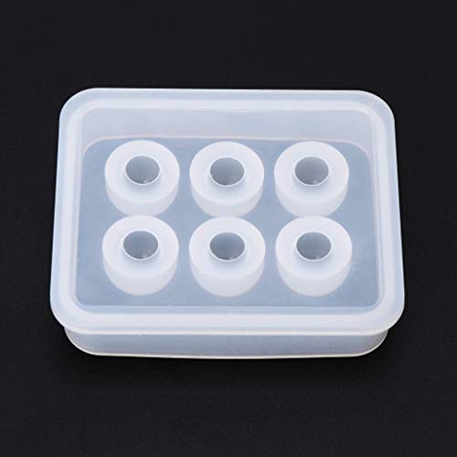 cici store Silicone Mold DIY Epoxy Resin Crafts,12mm Ball Silicone Mold for Jewelry Pendant Making Molds Craft Tools - Thumbnail 6