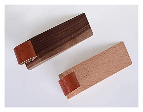 Topes de puerta de madera con diseño de cuña de seguridad elevada 5